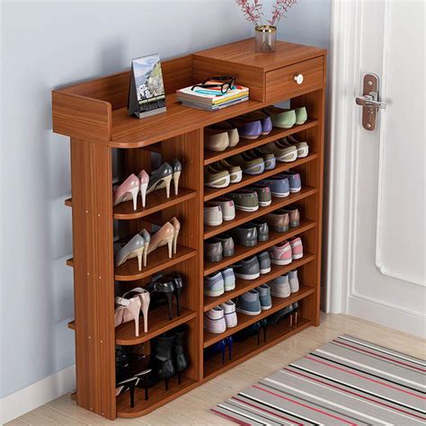 Unlock the Elegance of Organized Footwear with Wooden Shoe Storage