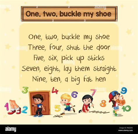 Unlock the Enchanting World of 12 Buckle My Shoe Nursery Rhyme