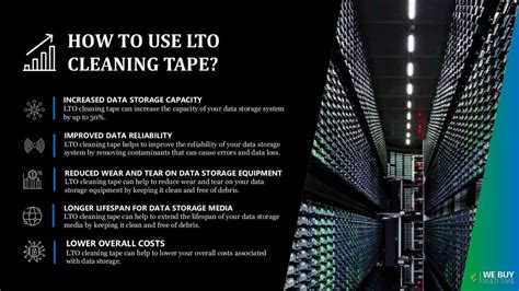 Unlock the Power of Pristine Data with LTO Cleaning Tape Labels