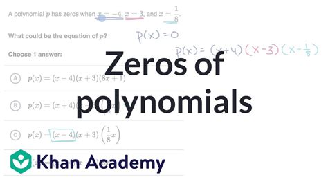 Unlock the Secrets of Polynomial Zeros: A Comprehensive Guide