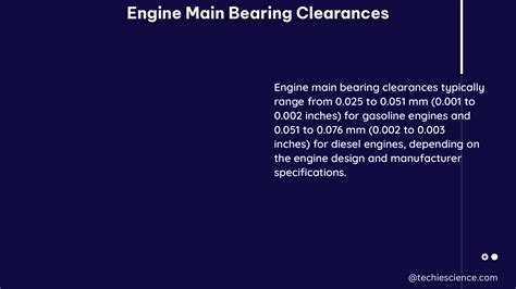 Unlocking Engine Performance: A Comprehensive Guide to Rod Bearing Clearance**