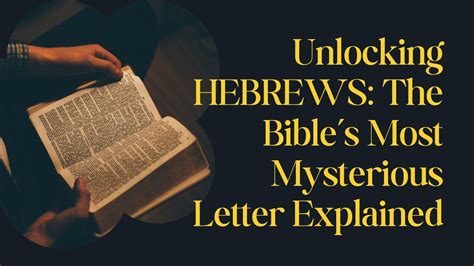 Read Unlocking Hebrews