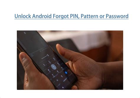 Unlocking android phone without pin.  Help for when you get locked out of your AndroidOn Androi...