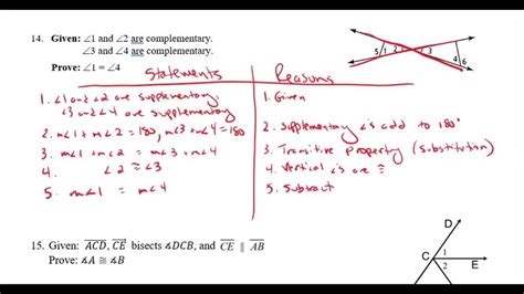 Unlocking the Answers Ace the Geometry Unit 1 Test with These Key