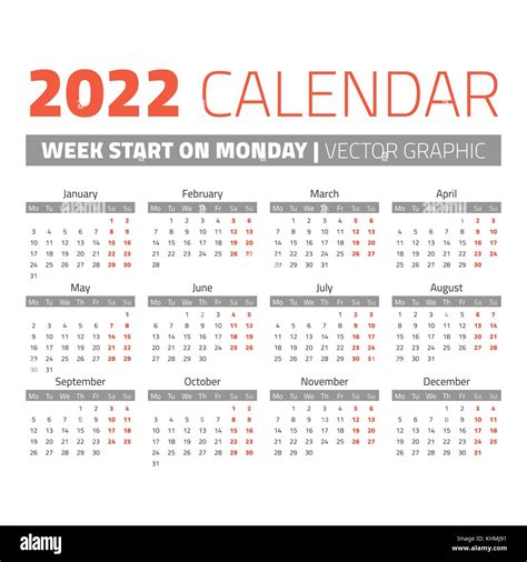 Uno Fall 2022 Calendar
