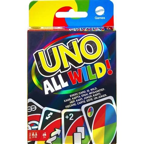 Règles Uno All Wild - Précision importante : quand on fait piocher 2 cartes à qui on souhaite, c'est ensuite au joueur placé après nous de jouer, même si c'...