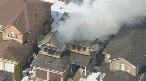 Unoccupied homes destroyed in large Richmond Hill fire