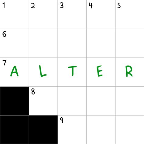 Unpredictable Change Nyt Crossword