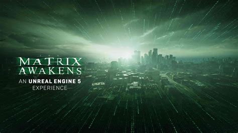 Unreal Engine 5 and The Matrix Awakens available to download now 