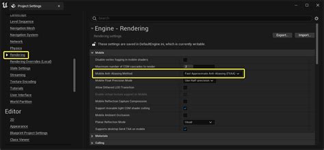 Unreal engine anti aliasing settings. 2 New Performance Edition Lahai Roi / Acade...