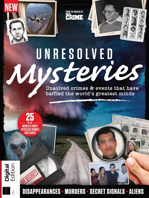 Run detective investigations, solve criminal cases or discover ancient mysteries. . Unresolvedmysteries