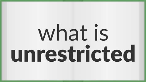 Unrestricted youtube. Things To Know About Unrestricted youtube. 