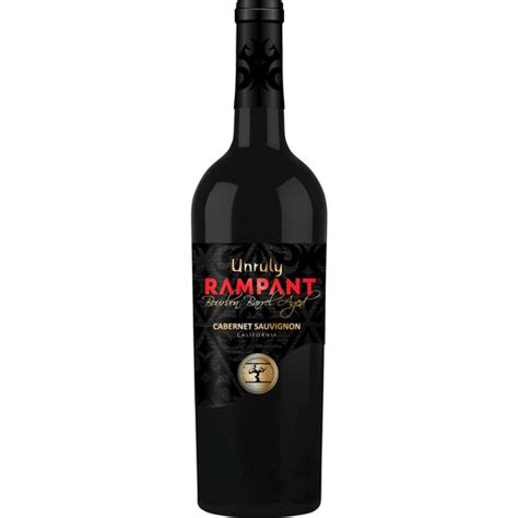 Buy Unruly Rampant Bourbon Barrel Aged Cabernet Sauvignon 750ml & Alcohol, Cabernet Sauvignon from Gopuff.com and get delivery in as fast as 15 minutes near you with our App and Online Store. Get snacks, groceries, drinks, cleaning products & more delivered in as fast as 15 minutes right to your door with Gopuff.