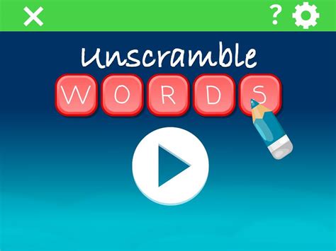 Unscramble Word Game Free APK Download for Android 