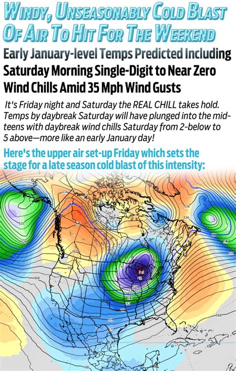 Unseasonably Cold Open To Coming Weekend, Which Is Likely To Be City's Coldest Since Late January.