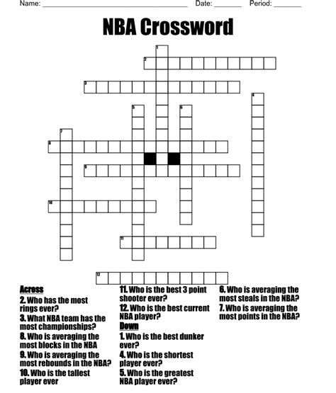  Our crossword solver found 10 results for the crossword clue "unseld in nba". . 