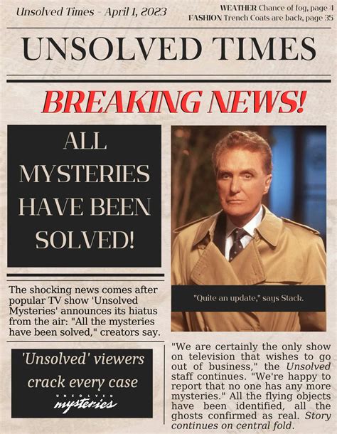 Unsolved Mysteries (@Unsolved) / Twitter