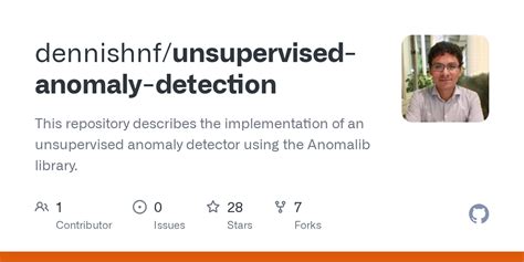 Unsupervised anomaly detection github. g.  Anomaly detection Home Github repository Thi...