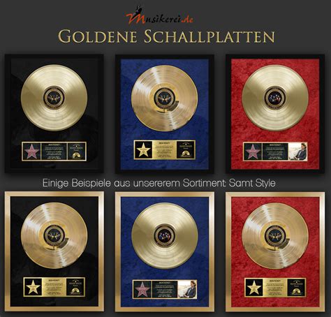 Unterschied zwischen Goldener Schallplatte und Platin?