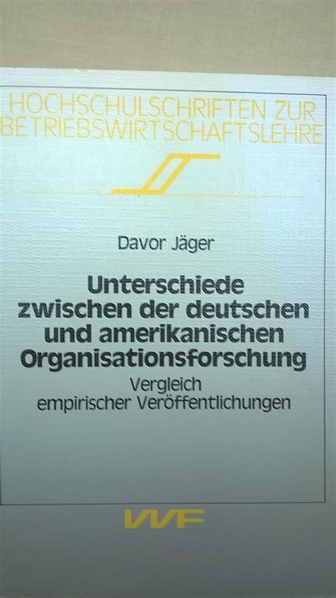 Unterschiede zwischen der deutschen und amerikanischen organisationsforschung. - Impressos e tabelas para uso em estudos sedimentológicos.