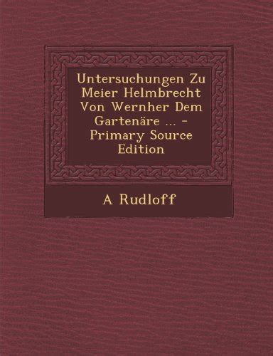 Untersuchungen zu meier helmbrecht von wernher dem gartenäre. - Myths and hero tales a cross cultural guide to literature for children and young adults.