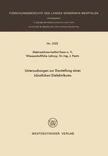 Untersuchungen zur darstellung eines künstlichen dielektrikums. - Mercedes benz 215 cl class technical manual download.