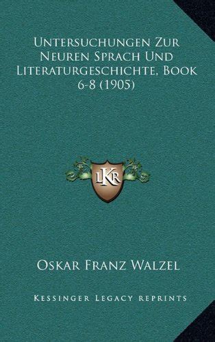 Untersuchungen zur neuren sprach  und literaturgeschichte. - Guide to the presidency by michael nelson.