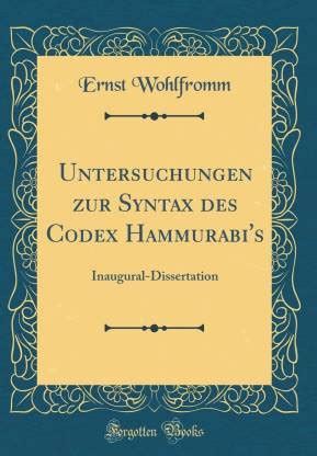 Untersuchungen zur syntax des codex hammurabi's. - Razier a science fiction cyberpunk short story.