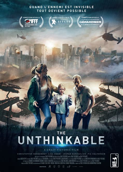 Unthinkable the movie. Release Calendar Top 250 Movies Most Popular Movies Browse Movies by Genre Top Box Office Showtimes & Tickets Movie News India Movie Spotlight. ... Unthinkable. A psychological thriller centered around a black-ops interrogator and an FBI agent who press a suspect terrorist into divulging the location of three nuclear weapons sets to detonate in ... 