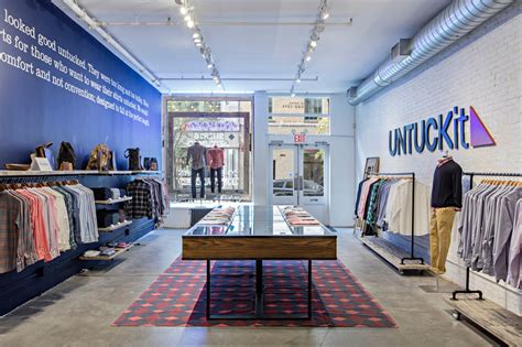 Untuckit store. UNTUCKit. Directory / Fashion & Style. We started UNTUCKit because we couldn’t find shirts that looked good untucked. It’s a tough style to get right. ... and helps you look sharp—even at your most casual. Back to Explore. Store Hours. Mon-Sat: 10AM-8PM Sun: 11AM-6PM. Phone (608) 234-5021. Address. 700 N. Midvale Blvd, Madison, WI 53705 ... 