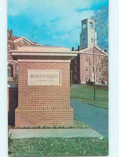 Unused Pre-1980 IRWIN HALL AT MARIETTA COLLEGE Marietta Ohio …