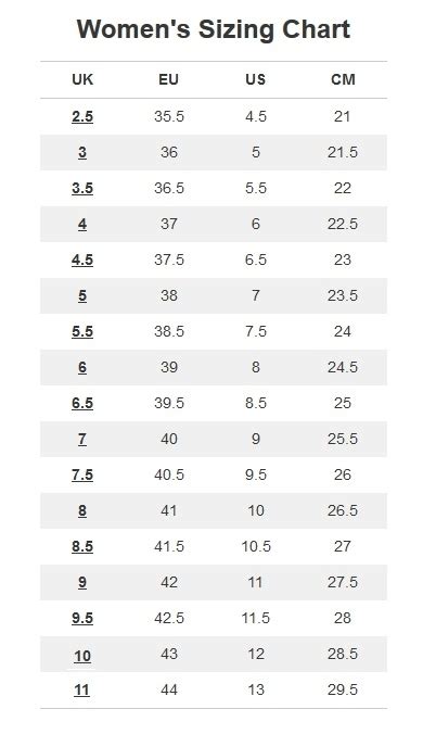 Unveil the Amazon Shoe Size Chart: Your Guide to Perfect Footwear Fits