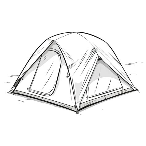 Unveil the Art of Sketching a Tent: A Visual Guide to Camping Magic