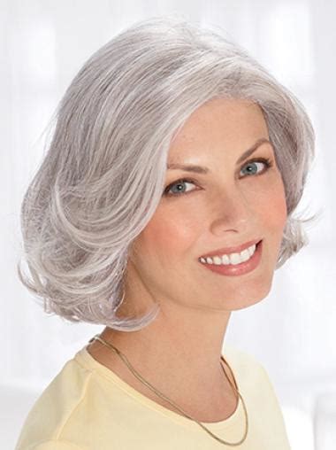 Unveil the Enchanting Charm of Silver Wigs Real Hair: Embrace Your Inner Radiance