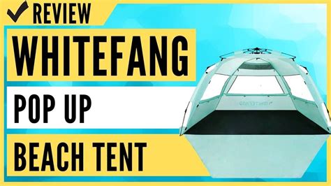 Unveil the Ultimate Beach Haven with White Fang Beach Tent