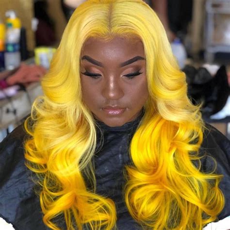 Unveiling the Allure of Lace Front Yellow Wigs: A Guide to Enhancing Your Style