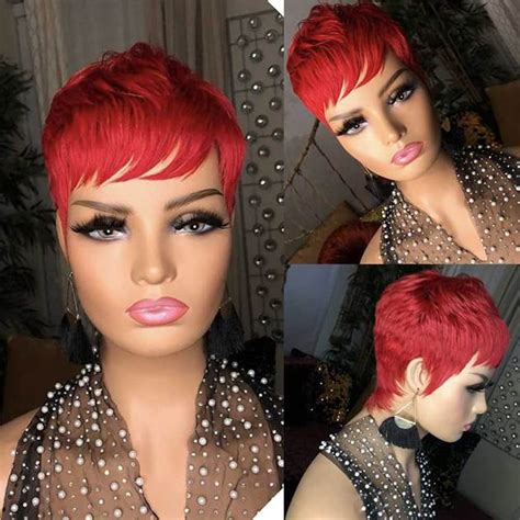 Unveiling the Allure of Short Red Real Hair Wigs: Elevate Your Style to New Heights