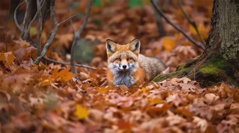 Unveiling the Enchanting Beauty of fox autumn in Nature's Autumn Tapestry