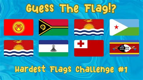 Unveiling the Enigma: The World's Hardest Flags to Identify