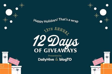 Unveiling the Extraordinary '12 Days of Giveaways 2023': A Festive Extravaganza