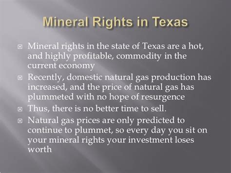 Unveiling the Lucrative Potential of Mineral Rights in Texas: A Comprehensive Guide