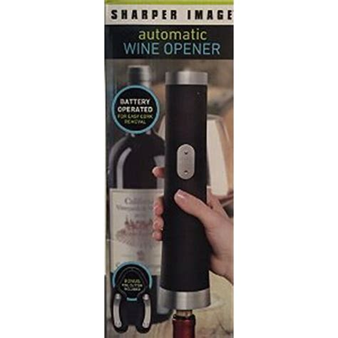 Unveiling the Secrets of Sharper Image Electric Wine Opener