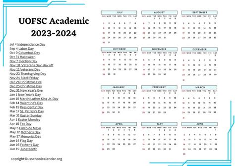 Uofsc calendar. 2024 — 2025 Academic Year. *Academic Calendar dates are subject to change as conditions warrant. Clemson University academic calendars. 