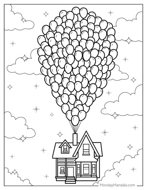 Up House Coloring