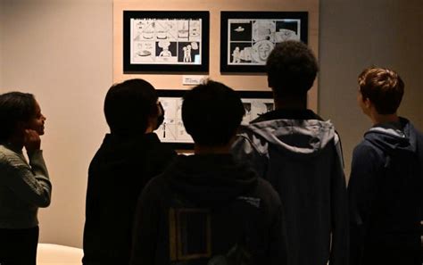Up and coming artists: Central High School students exhibit comics inspired by Charles Schulz at MN History Center