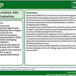 Upacicalcet: First Approval - PubMed