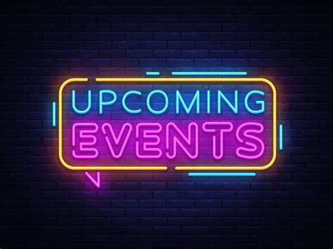 Upcoming events. Things To Know About Upcoming events. 
