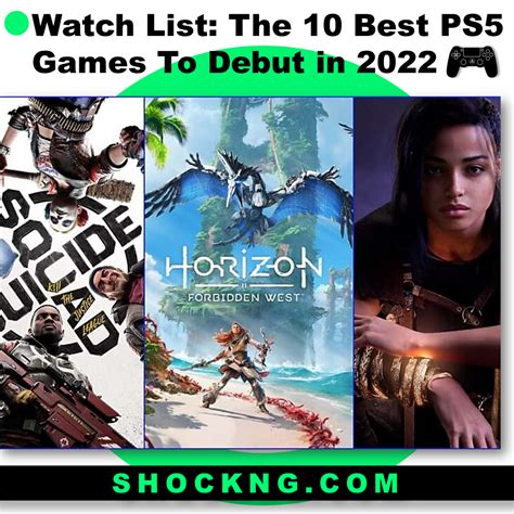 Upcoming ps5 games 2022. Best Upcoming PS5 Games 2022 1) God of War Ragnarok. It shouldn’t be especially surprising that the sequel to one of the defining games of the PS4... 2) Horizon Forbidden West. Another … 