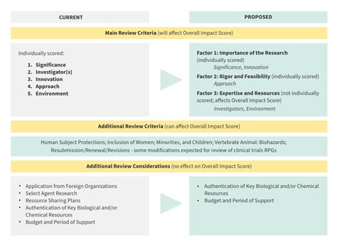 Update on Simplifying Review Criteria A Request for Information NIH