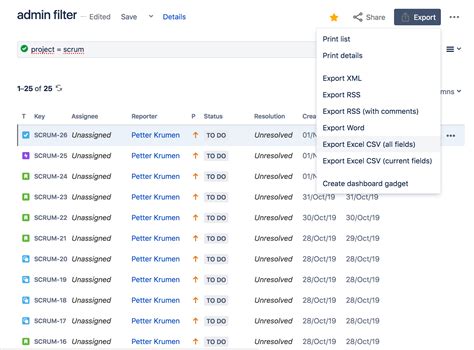 Update one field in multiple issues in Jira by CSV...